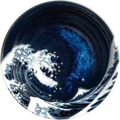 Bol udon japon�s Hokusai blue 19,5 cm