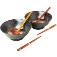Set Ramen Eclipse 2 boles 2 cucharas 4 palillos