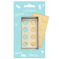 Cortador galletas y stencil Brick
