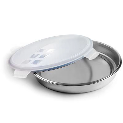Fiambrera porta tortilla espa�ola acero 26 cm
