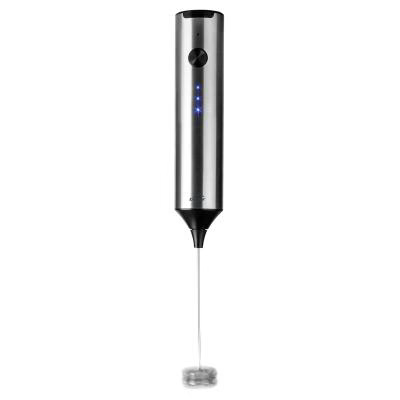 Espumador leche USB inox