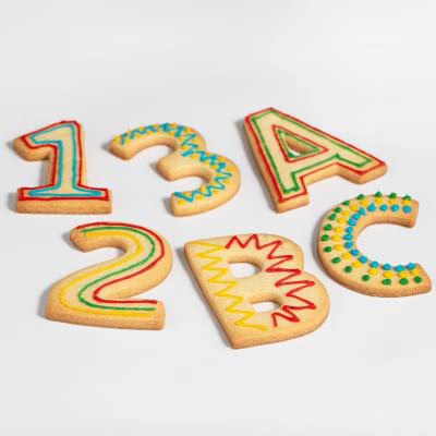 Set Tubos glaseado para galletas PME Primarios