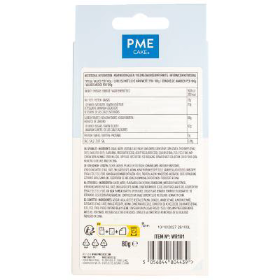 Set Tubos glaseado para galletas PME Primarios