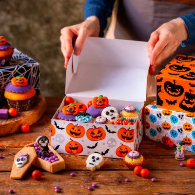 Caja para pasteles y dulces 18x13x7,5 Gato