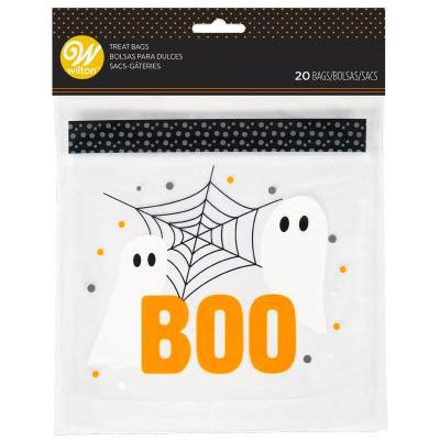 Bolsas para galletas y dulces x20 BOO