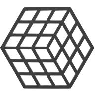 Salvamanteles trivet Cube