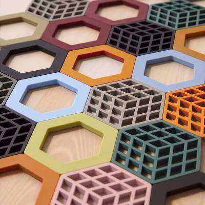 Salvamanteles trivet Cube