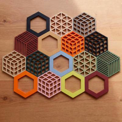 Salvamanteles trivet Cube