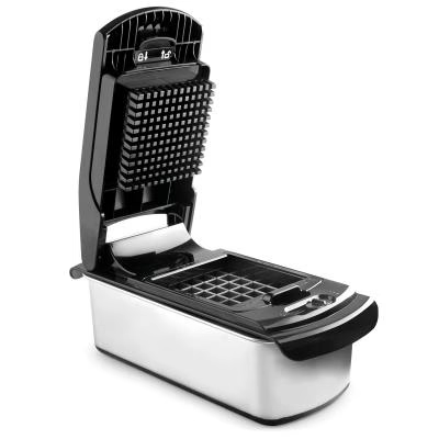Cortador 3 cuchillas con contenedor acero inox