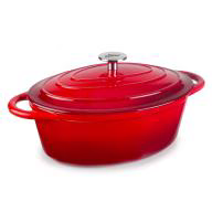 Cacerola hierro fundido oval