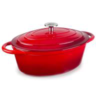 Cacerola hierro fundido oval