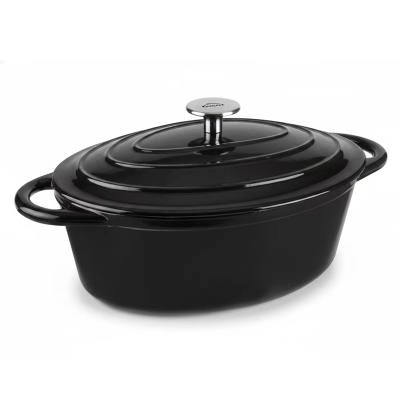 Cacerola hierro fundido oval
