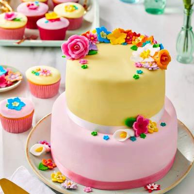 Fondant Funcakes 250 g Azul sea