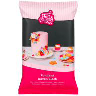 Fondant Funcakes 1 kg Negro black