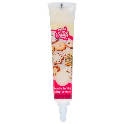 Tubo glasa decorar Wilton icing 25 gr Blanco choco